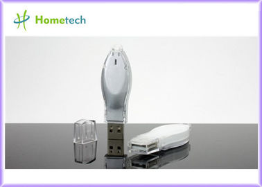 Chiavetta USB di plastica bianca, usb eccellente 3,0 del bastone dell'USB Flash di velocità