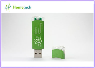 Chiavetta USB di plastica 2,0 dell'OEM con azionamento istantaneo cifrato personale