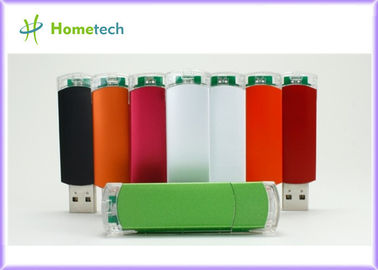 L'USB Flash di plastica rosso guida il disco, 2,0 azionamenti dell'USB Flash con 1GB 2GB 4GB 8GB