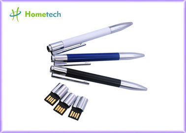 La penna a sfera dell'USB Flash del metallo guida 2,0 bastoni Pendrives di memoria flash di 4GB 8GB 16GB 32GB