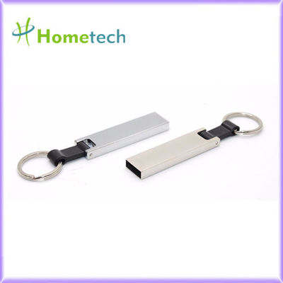 Chiavetta USB impermeabile ad alta velocità 64 memory stick di USB del metallo del FCC 15MB/S del pollice 128GB di GB con Keyholder