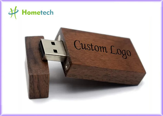 FCC istantaneo di legno inciso dell'azionamento di USB 2.0 ENV 128GB 64GB 10MB/S