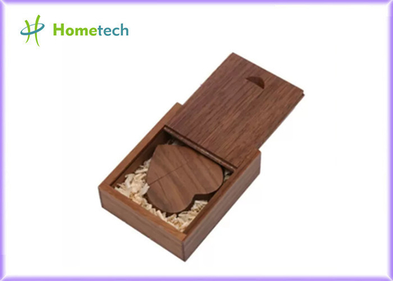 Impermeabilizzi la chiavetta USB di legno della noce 2.0/3.0 128G