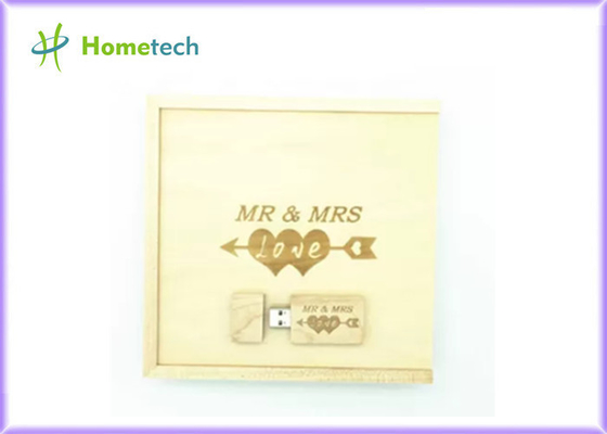 Chiavetta USB di legno del chip di fotografia 32GB 64GB MLC