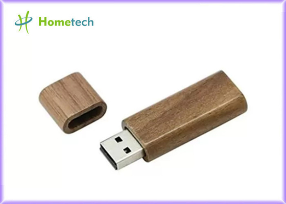 Chiavetta USB di legno di rettangolo 64GB 128GB del PC