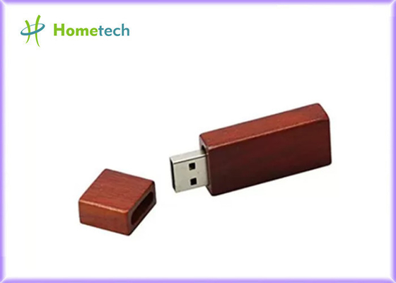 Azionamento istantaneo ad alta velocità di legno rosso 16GB di USB 3,0 di rettangolo