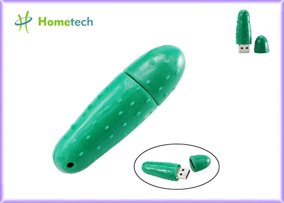 Colore di verde istantaneo dell'azionamento 8GB di memoria di USB 2.0 di forma del cetriolo