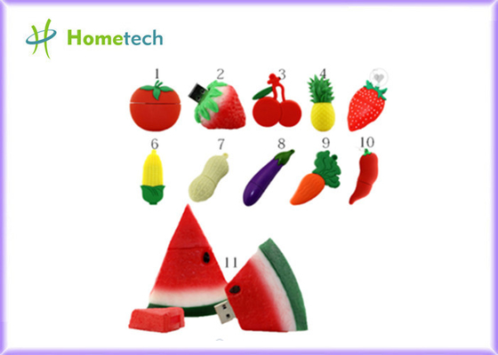 16GB fruttifica regalo a forma di della fragola della banana della carota dell'ananas del bastone di USB 2.0