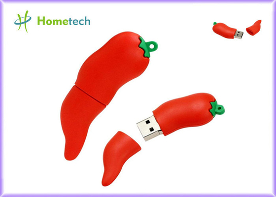 PVC 32GB USB Pen Drive For Promotion Gift di Chili Pepper Shaped