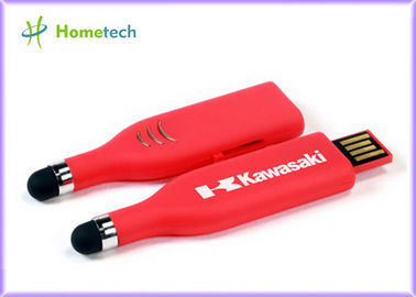 Chiavetta USB della penna di tocco, memory stick rosso di USB di capacità elevata
