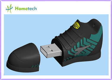 Unità USB su ordinazione ecologiche del PVC della scarpa da tennis delle chiavette USB sveglie 8GB 16GB/chiave USB su ordinazione
