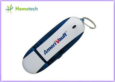 Chiavetta USB di plastica blu scuro durevole, memory stick dell'USB Flash
