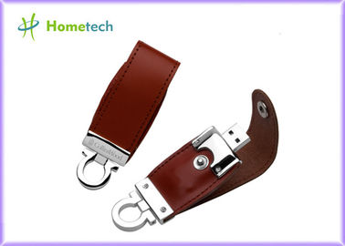 Brown/flash di cuoio del Usb su misura nero guida 1GB, 2GB, 8GB